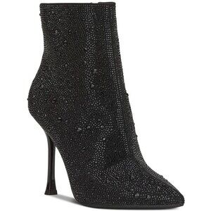 INC Womens Embellished Pointed Toe Ankle Boots